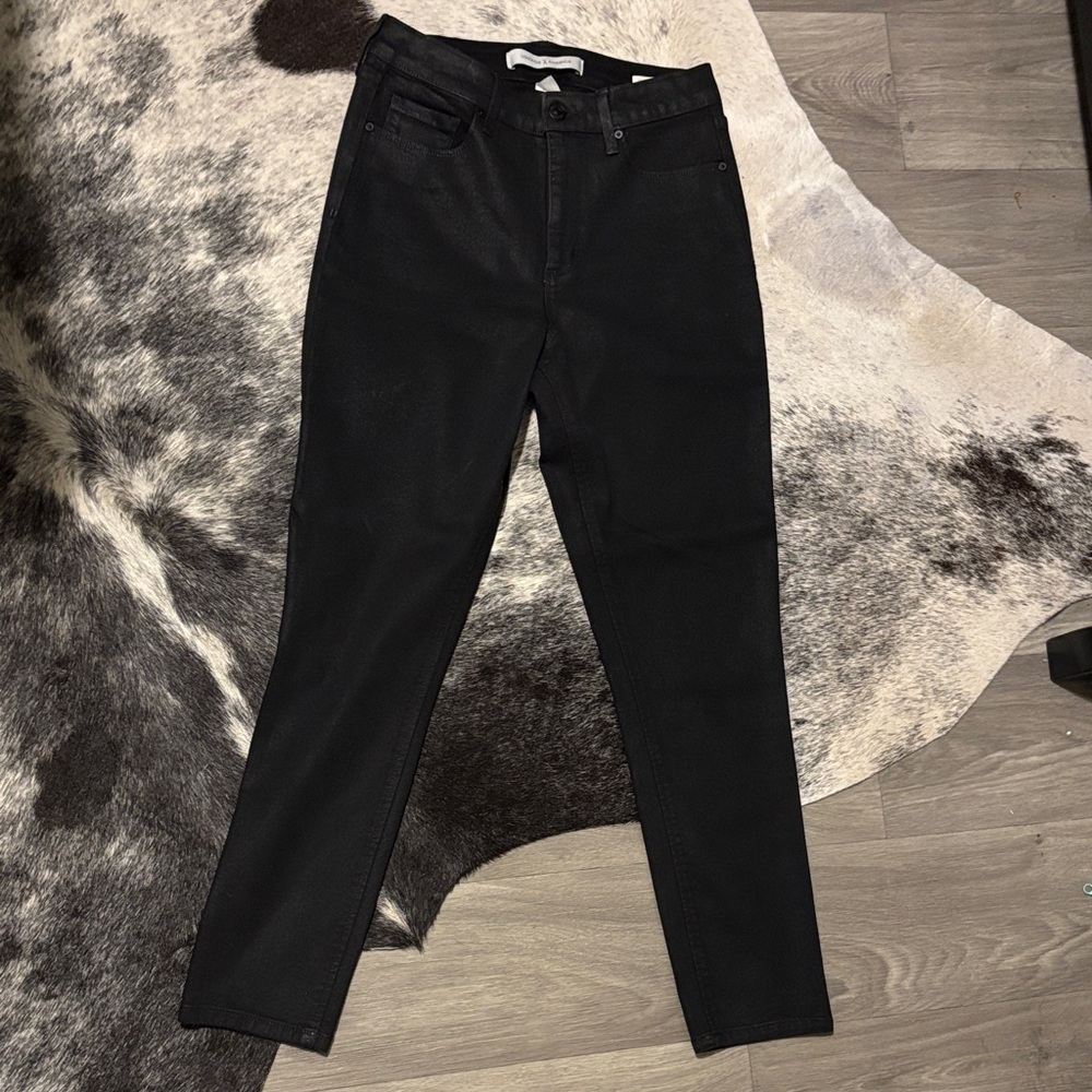 Vintage America Black Straight Leg Jeans